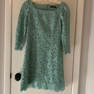 Dolce & Gabbana Floral Lace Sheath Dress Size 40